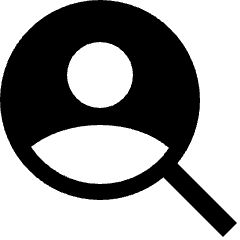 User Information Search 1 Icon from Nova Solid Set