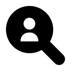 User Information Search Icon from Nova Solid Set