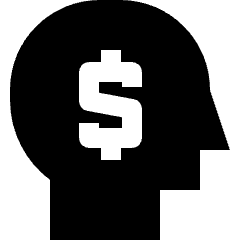 User Money Fund Icon from Nova Solid Set