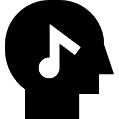 User Music Icon from Nova Solid Set