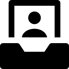 User Profile Archive Icon from Nova Solid Set