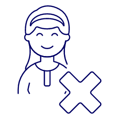 Avatar Remove 2 2 Illustration from UX Line Set