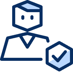 Person Check Icon from Cyber Duotone Set