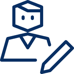 Person Edit Icon from Cyber Line Set