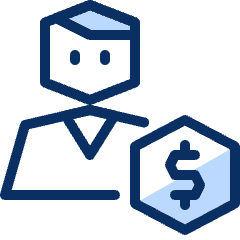 Person Money Icon from Cyber Duotone Set