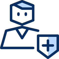 Person Protect Icon from Cyber Duotone Set