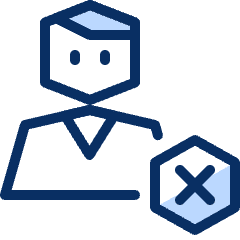 Person Remove Icon from Cyber Duotone Set