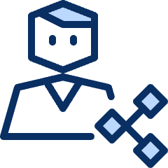 Person Share Icon from Cyber Duotone Set