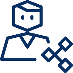 Person Share Icon from Cyber Line Set