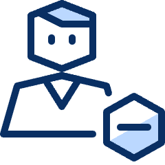 Person Subtract Icon from Cyber Duotone Set