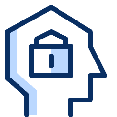 Account Lock Icon from Cyber Duotone Set