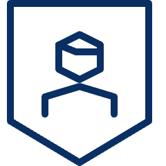 Account Protect Icon from Cyber Line Set