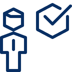 Business Check Icon from Cyber Line Set