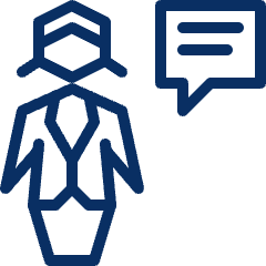 Business Female Chat Icon from Cyber Line Set
