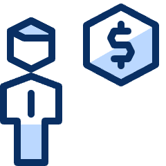 Business Money Icon from Cyber Duotone Set