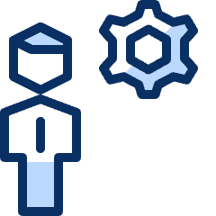 Business Setting Icon from Cyber Duotone Set