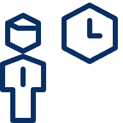 Business Time Icon from Cyber Line Set