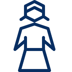 Female Icon from Cyber Line Set