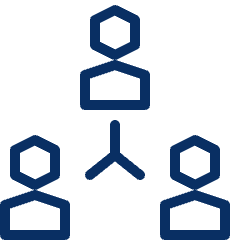Hierarchy Business 2 Icon from Cyber Line Set