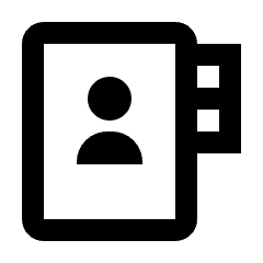 User Note Contract Icon from Nova Line Icons Set