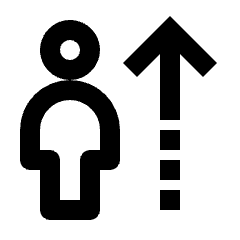 User Promote Icon from Nova Line Set