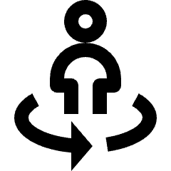 User Rotate 1 Icon from Nova Line Set