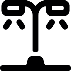 Street Light Icon from Ultimate Bold Set