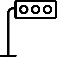 Traffic Light Icon from Ultimate Light Set