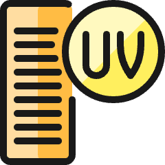 Uv High 1 Icon from Ultimate Colors Set
