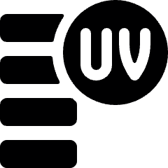 Uv High Icon from Ultimate Bold Set