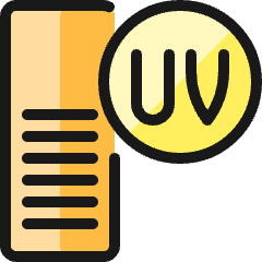 Uv Medium 1 Icon from Ultimate Colors Set