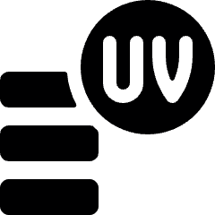 Uv Medium Icon from Ultimate Bold Set