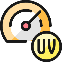 Uv Meter Icon from Ultimate Colors Set