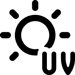 Uv Sun Icon from Ultimate Bold Set
