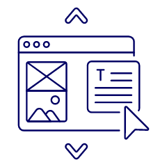 Ux Ui Text Layout Illustration from UX Line Set