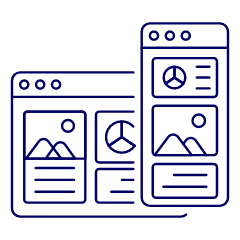 Ux Ui Layout 4 Illustration from UX Line Set