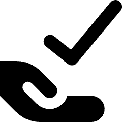 Check Approval Delegation Icon from Core Solid Set