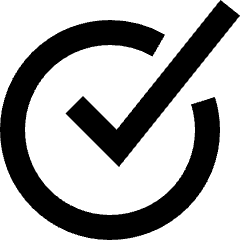 Check Circle 2 Icon from Sharp Solid Set