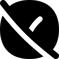 Check Circle Off Icon from Flex Solid Set