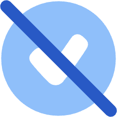 Check Circle Off Icon from Plump Flat Set