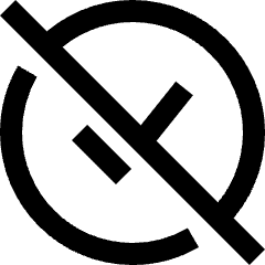 Check Circle Off Icon from Sharp Line Set