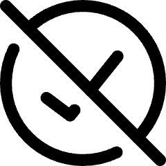 Check Circle Off Icon from Core Line Set