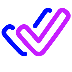 Check Double Read Done All Icon from Plump Neon Set