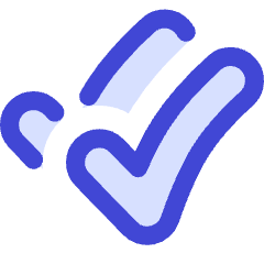 Check Double Thick Icon from Flex Duo Set