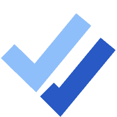 Check Double Thick Icon from Sharp Flat Set