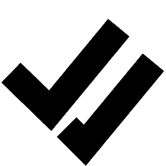 Check Double Thick Icon from Sharp Solid Set