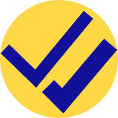 Check Double Thick Icon from Sharp Pop Set