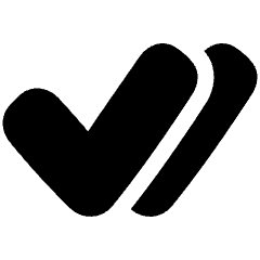 Check Double Thick Icon from Plump Solid Set