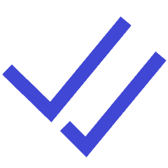 Check Double Thick Icon from Sharp Duo Set