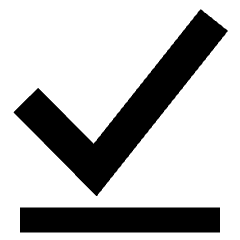 Check Download Done Offline Icon from Sharp Remix Set